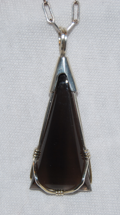 Obsidian Triangle Sterling Cabwrap